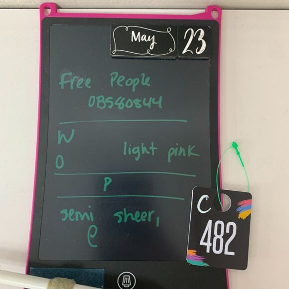 Free People Dress Womens 0 Light Pink Floral Keyhole Back Short Sleeve A Line - Picture 14 of 15